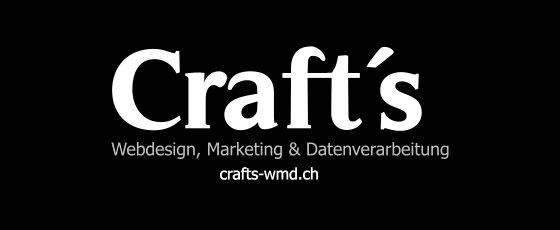 Crafts Webdesign, Datenverarbeitung